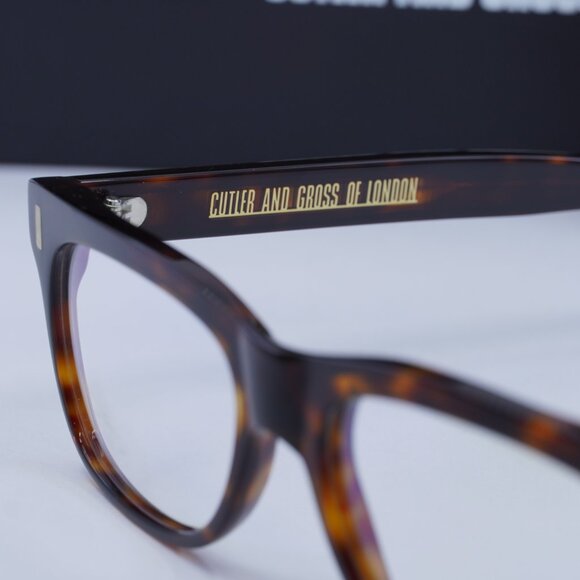 Final Price! Cutler and Gross CGOP136258 002 Havana Eyeglasses 58mm - Picture 7 of 8